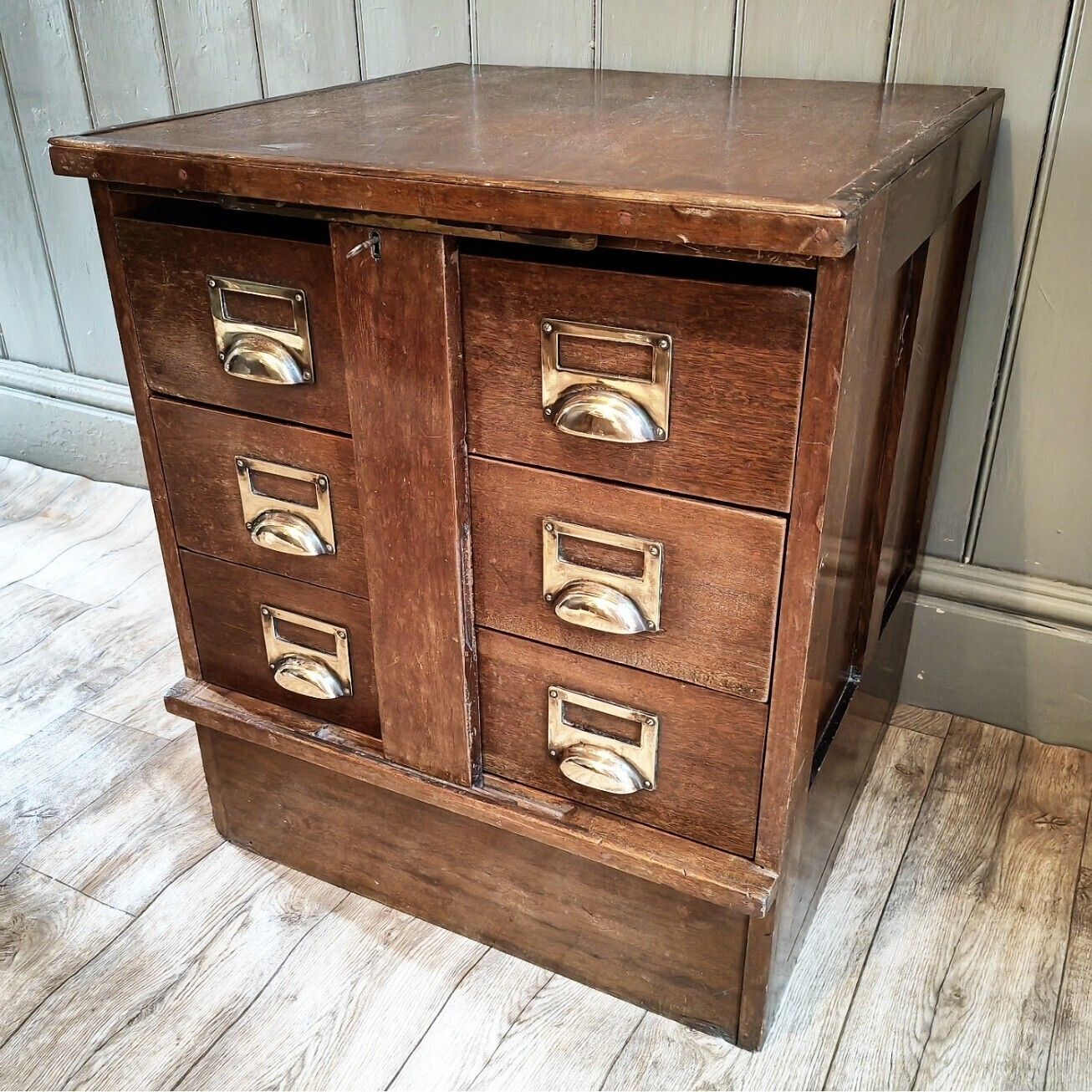 Antique Bank Teller Drawer's, 1940s