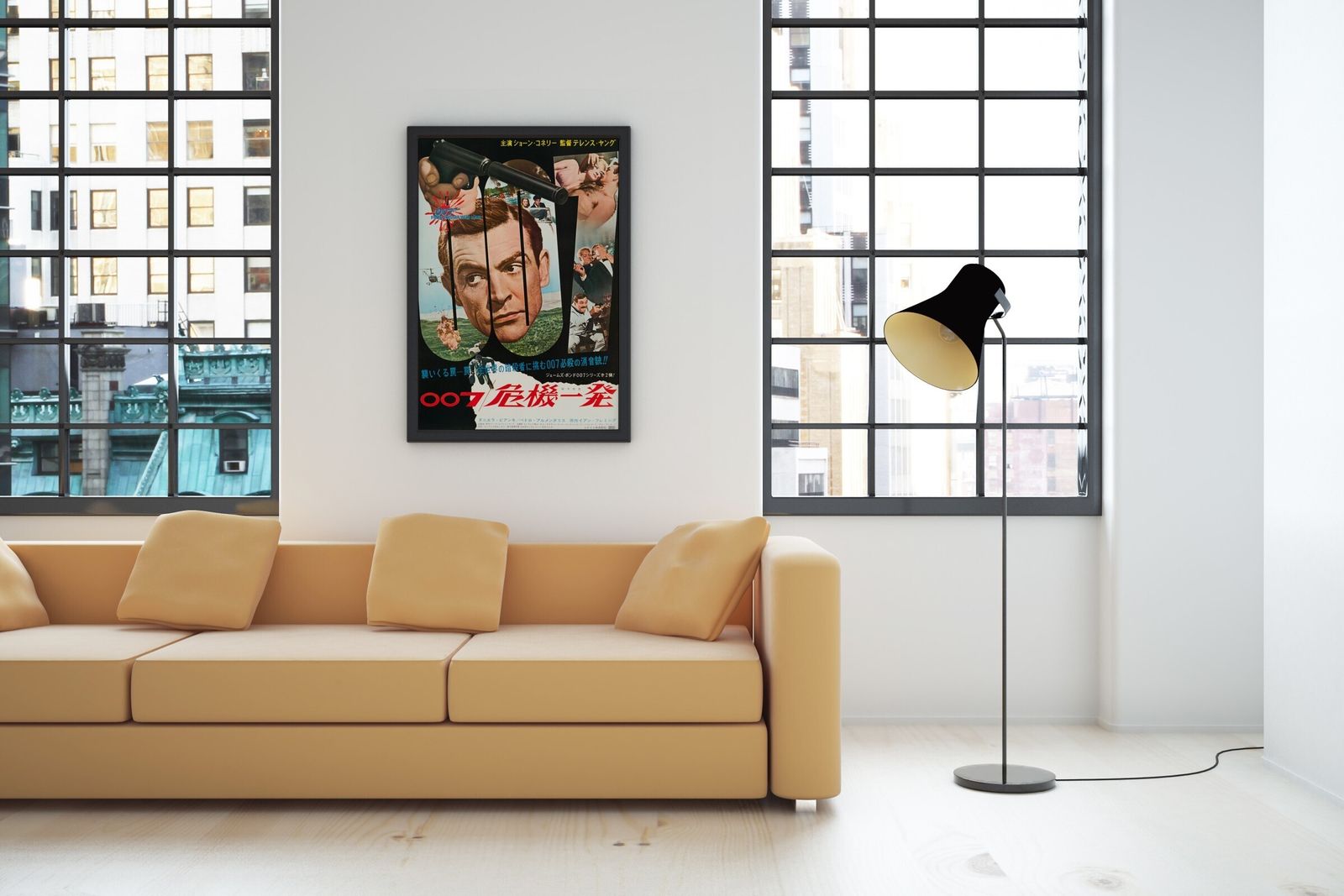 James Bond 'From Russia With Love' Original Vintage Movie Poster, Japanese, 1964 photo Art