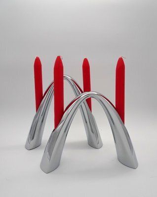 Twillight Candlesticks By Steve Mcgugan For Stelton, Denmark, 2008, Set Of 2 photo Home Decor