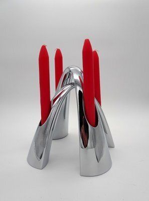Twillight Candlesticks By Steve Mcgugan For Stelton, Denmark, 2008, Set Of 2 photo 337.0