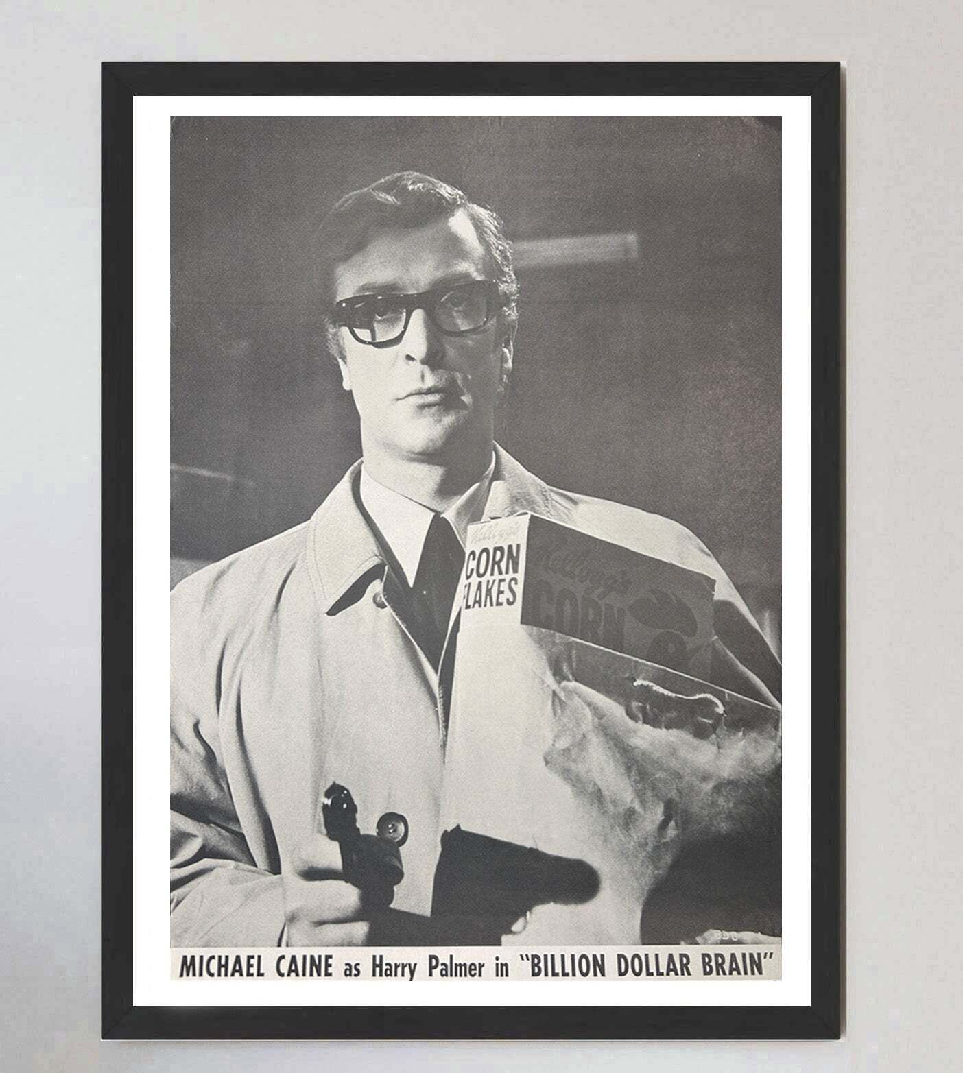 The Billion Dollar Brain   Michael Caine Original Vintage Poster photo furniture