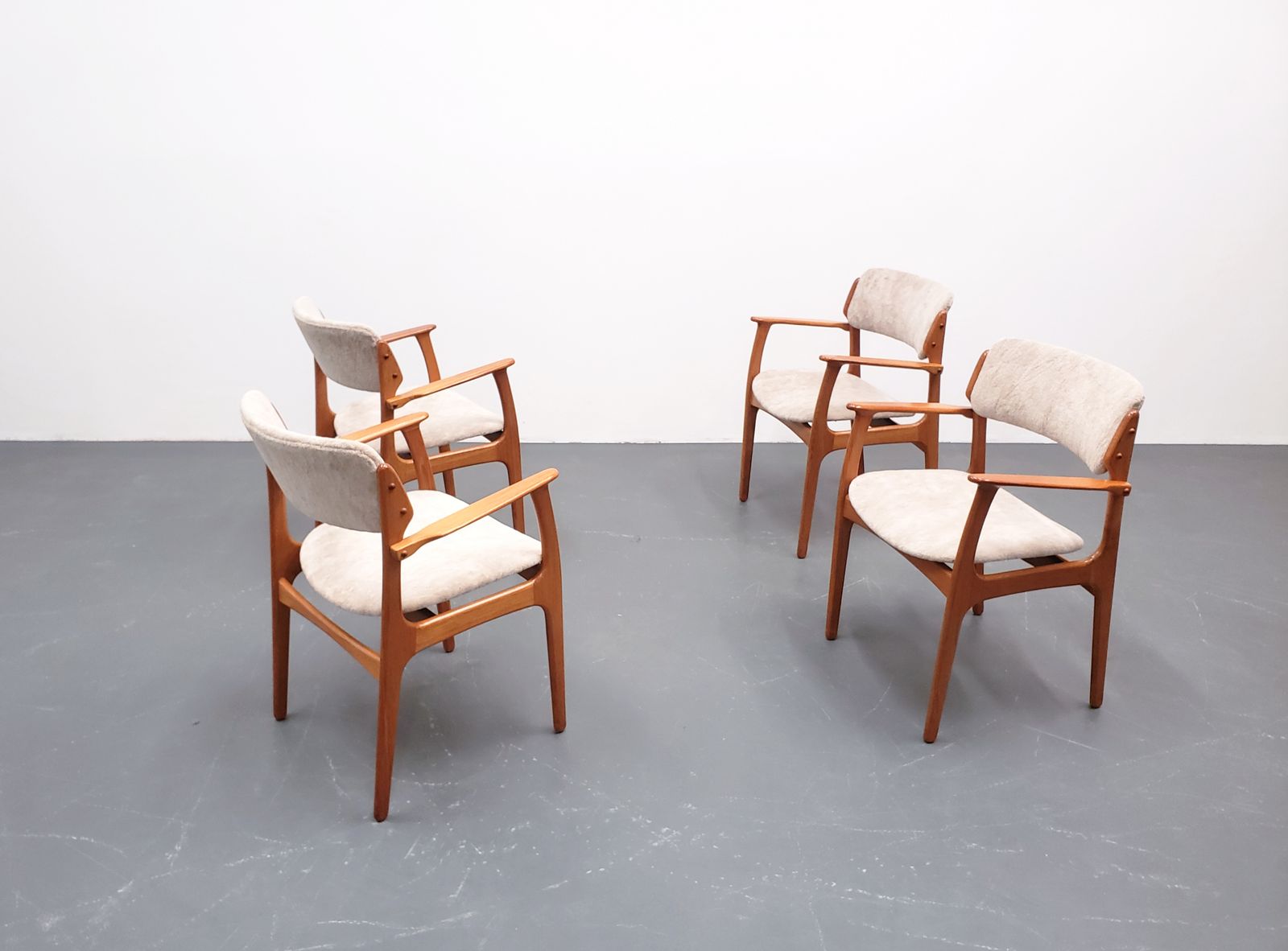 Erik Buch Chair, Model 50 In Teak photo vintage