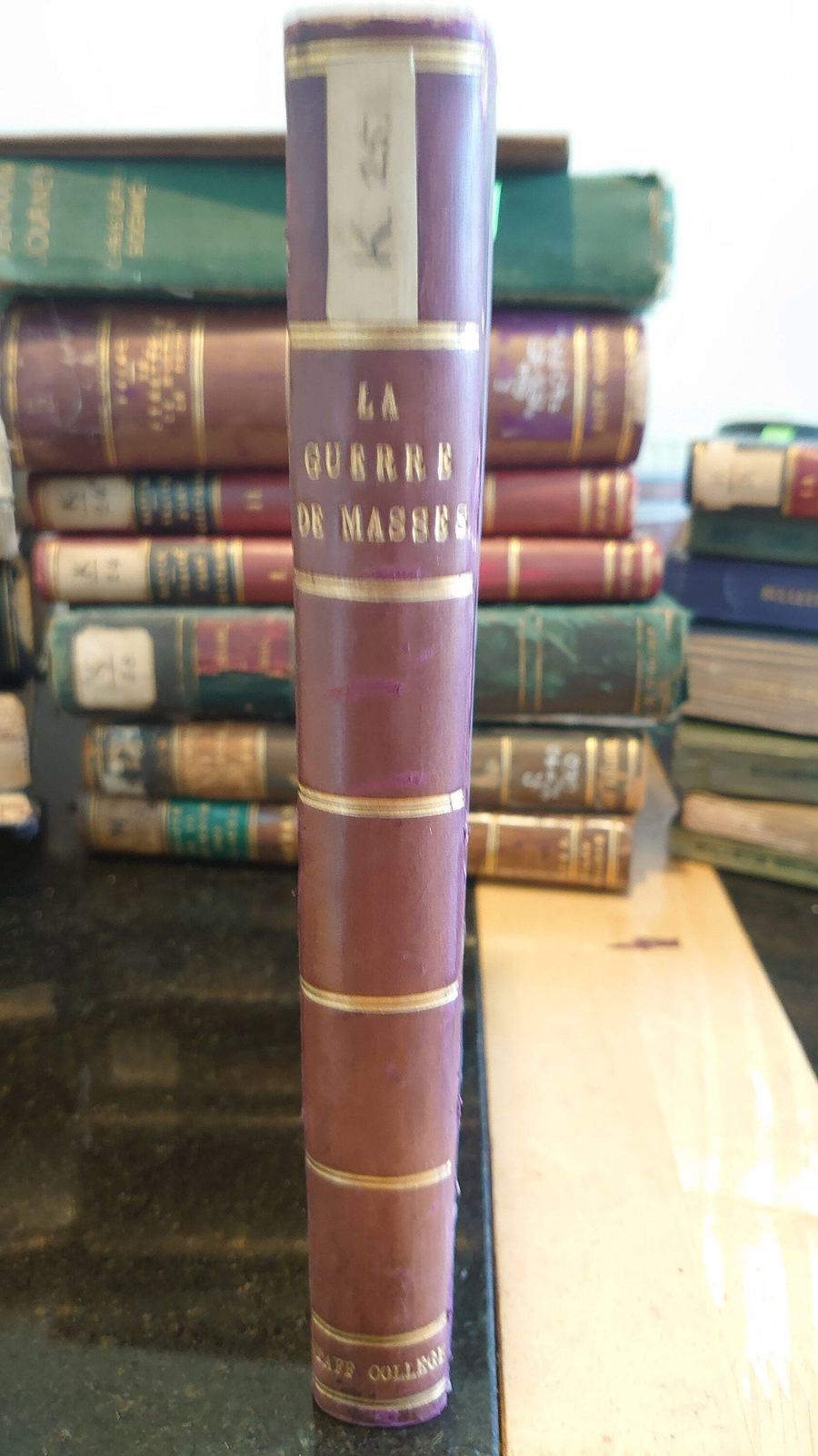 La Guerre De Masses (Mass War)   Tomes (Volumes) I & II   Napoleonic And Franco Prussian Wars   Very Good Condition   1890 93   In French photo furniture