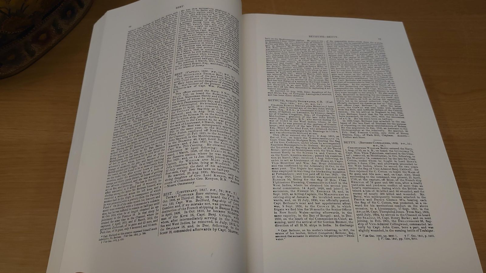 O'byrne's Naval Biography   Every Living Office In Her Majesty's Navy   1986 Reprint   Hayward   Good To Very Good Condition photo vintage