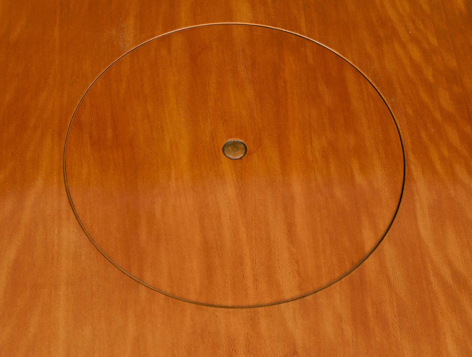 photo for sale Satin Wood Pop Up Modernist Cocktail Cabinet C1950