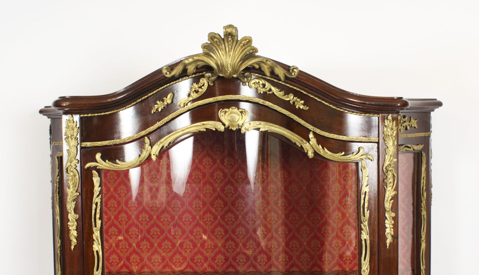 Antique French Vernis Martin Display Cabinet Vetrine Circa 1880 19th C photo for sale
