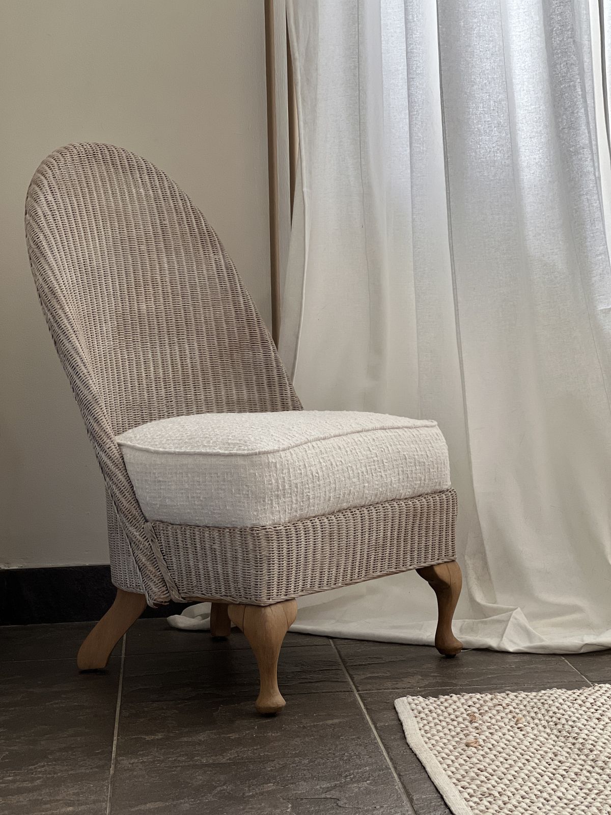The Anita 'Lloyd Loom' Style Chair. photo furniture