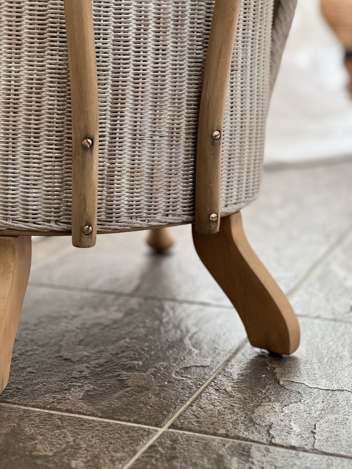 The Anita 'Lloyd Loom' Style Chair. photo vinterior