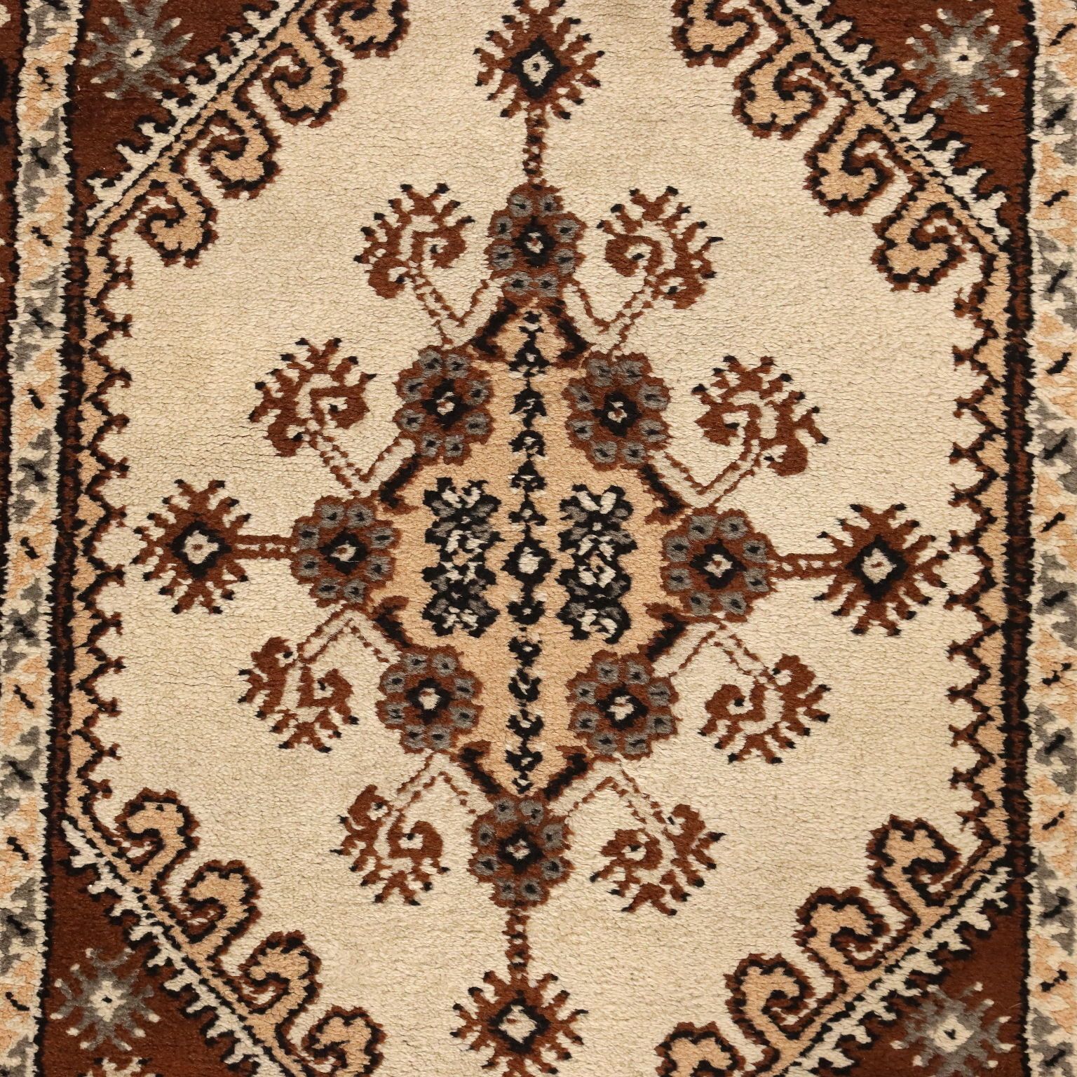 Antique Agadir Carpet Cotton Wool Heavy Knot Morocco 194 X 35 In photo vinterior