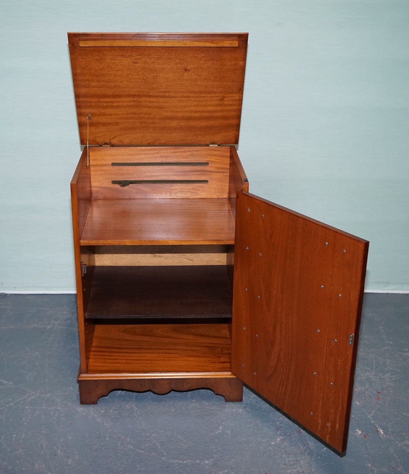 photo furniture Vintage Faux Chest Of Drawers Record Cabinet