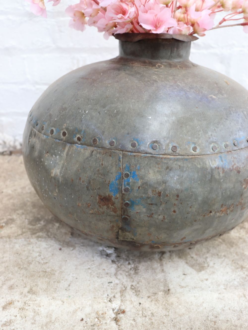 Lovely Handmade Indian Water Bowl photo vintage