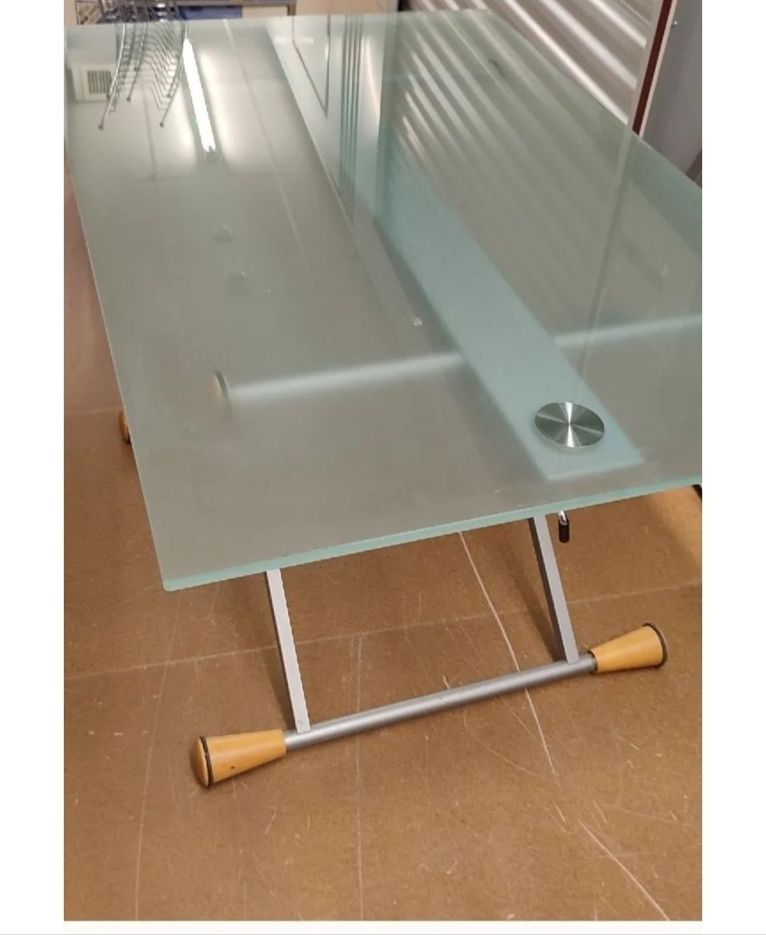 Desalto Italian Lifter Coffee Table 1990's photo for sale