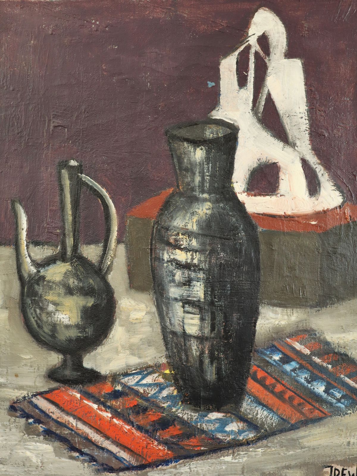 Vessels & Sculpture Oil Painting photo vinterior
