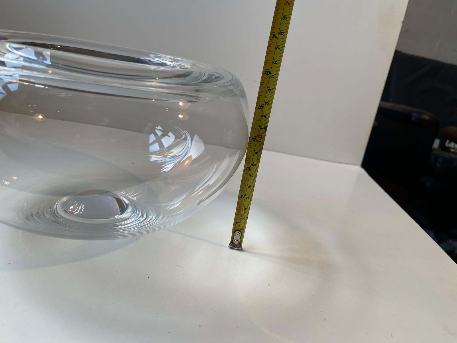 Vintage 'Gold Fish' Glass Bowl By Per Lütken For Holmegaard, 1970s photo vintage