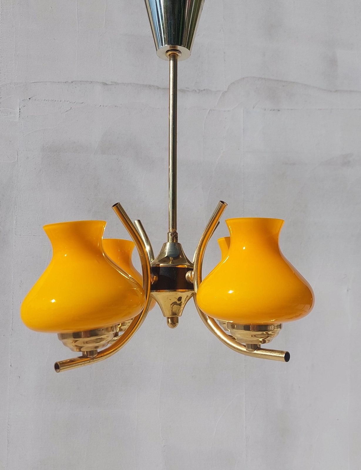 Sputnik Chandelier / Space Age Pendant Lamp / Retro Chandelier / Retro Pendant Lamp / Mcm Pendant Lamp / 70's photo Lighting