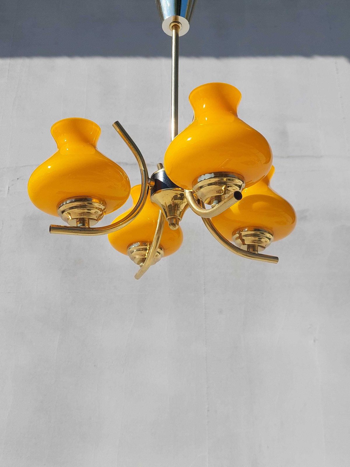 photo furniture Sputnik Chandelier / Space Age Pendant Lamp / Retro Chandelier / Retro Pendant Lamp / Mcm Pendant Lamp / 70's