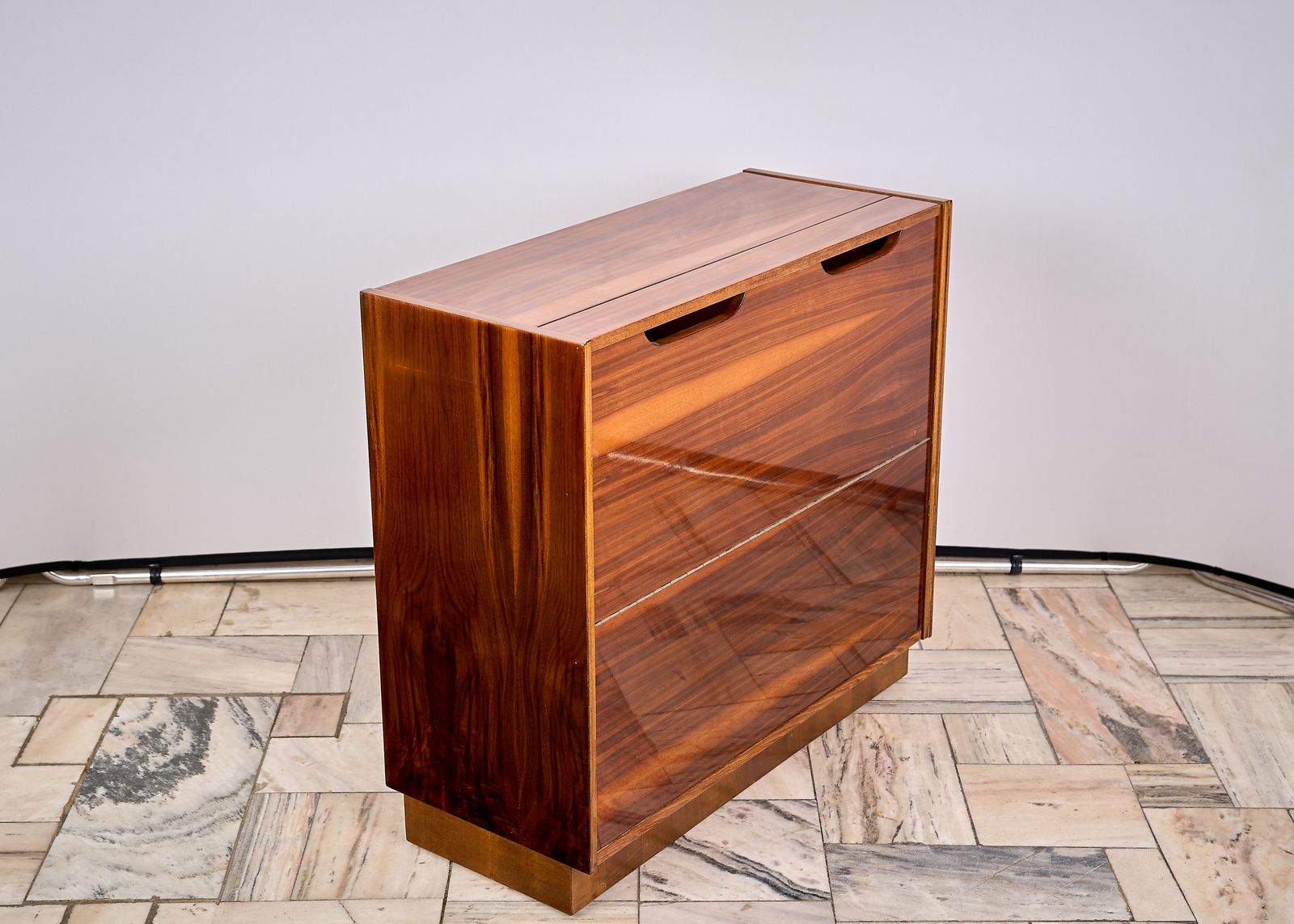 Two Vintage Linen Chests, Czechoslovakia, 1960s