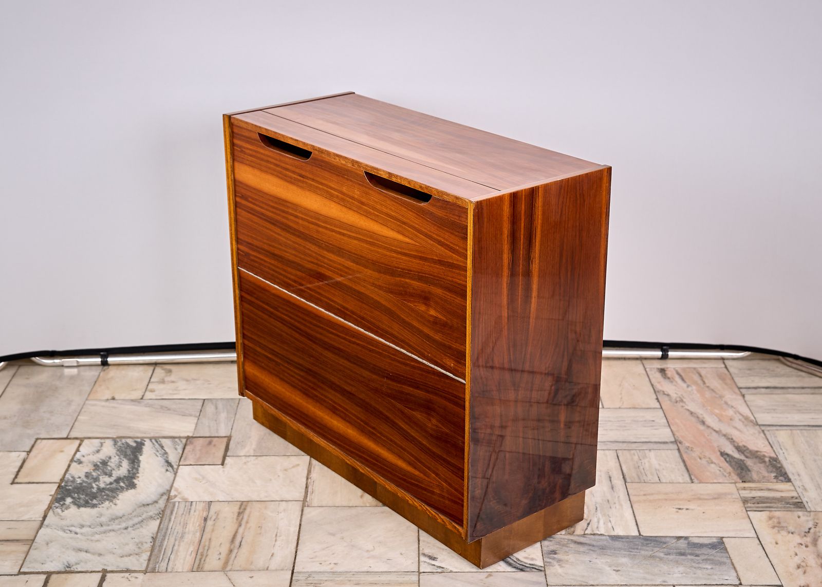 photo for sale Two Vintage Linen Chests, Czechoslovakia, 1960s