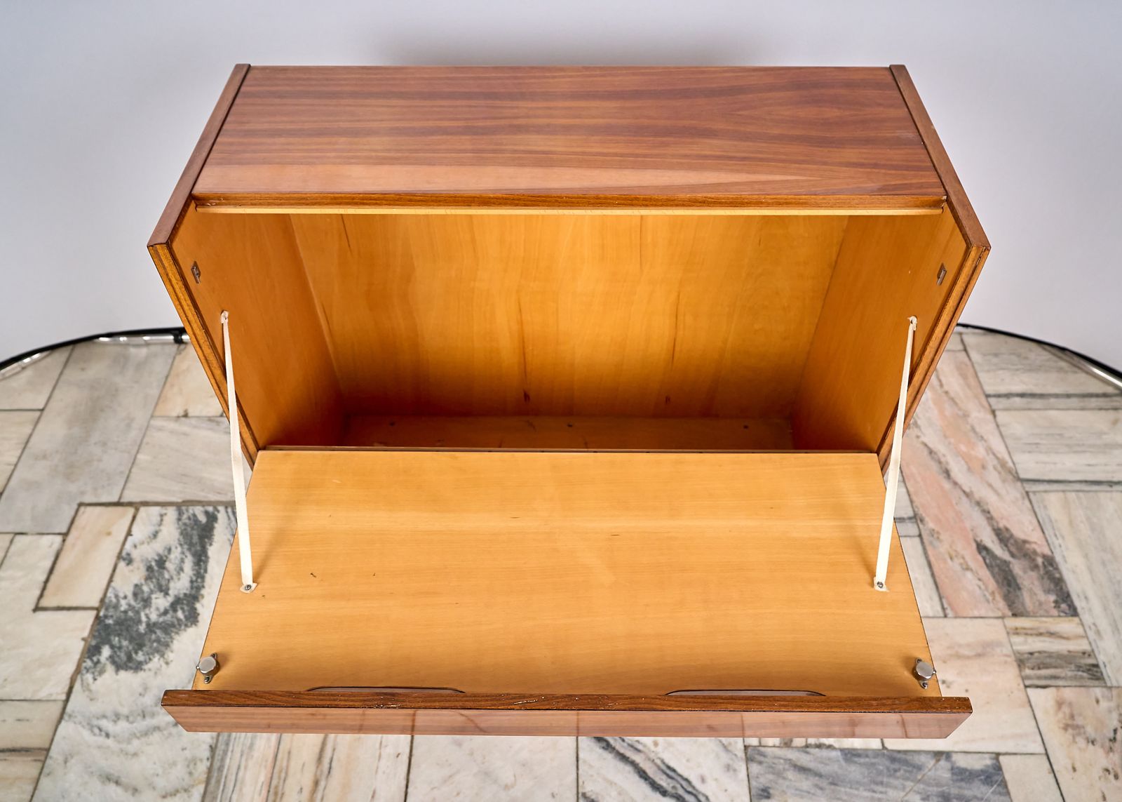 Furniture Two Vintage Linen Chests, Czechoslovakia, 1960s photo