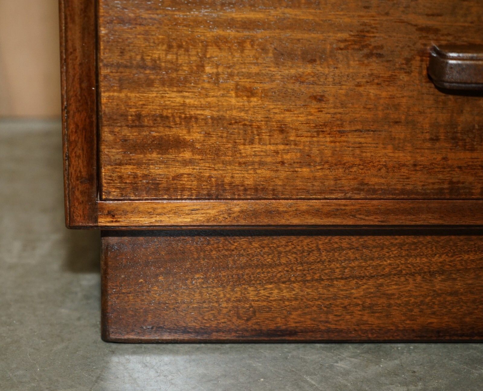 1 Of 2 Alfred Cox Mid Century Modern Chests Of Drawers Circa 1952 Period Oak photo vintage