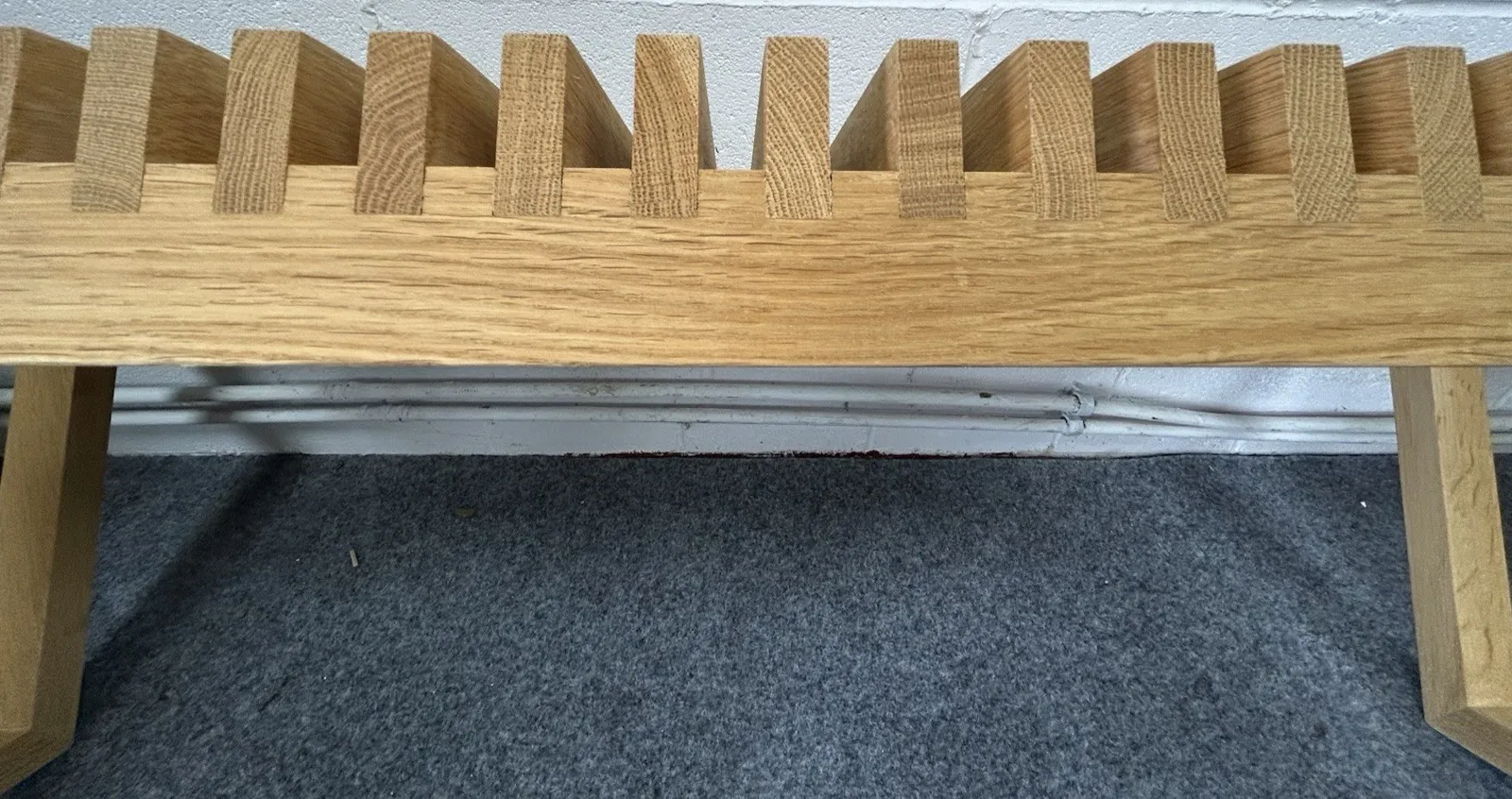Skagerak Oak Cutter Bench By Niels Hvass Classic Danish Made & Designed Bench photo vinterior