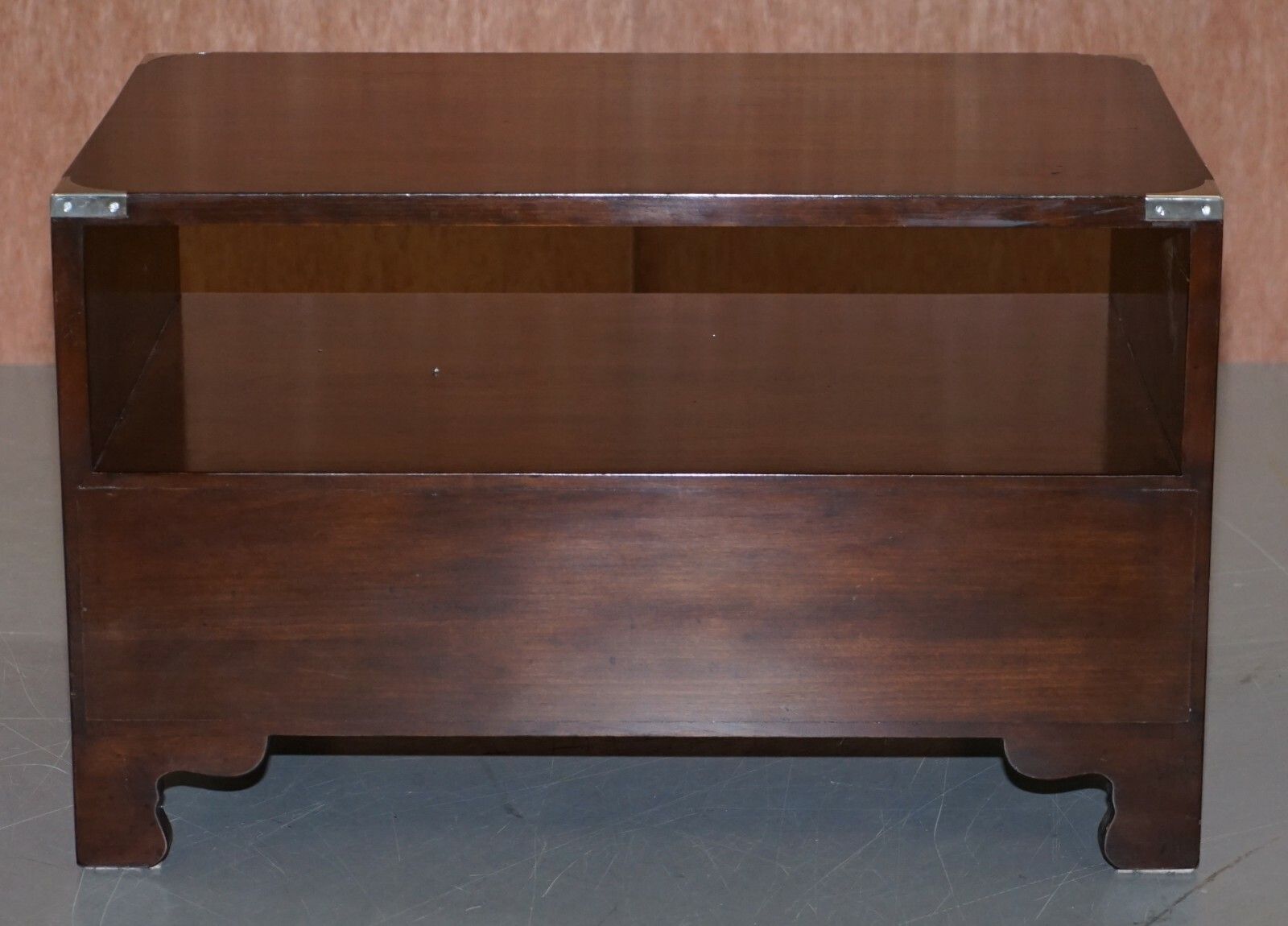 photo furniture Rrp £2400 Kennedy Harrods London Military Campaign Television Stand Drawers Tv