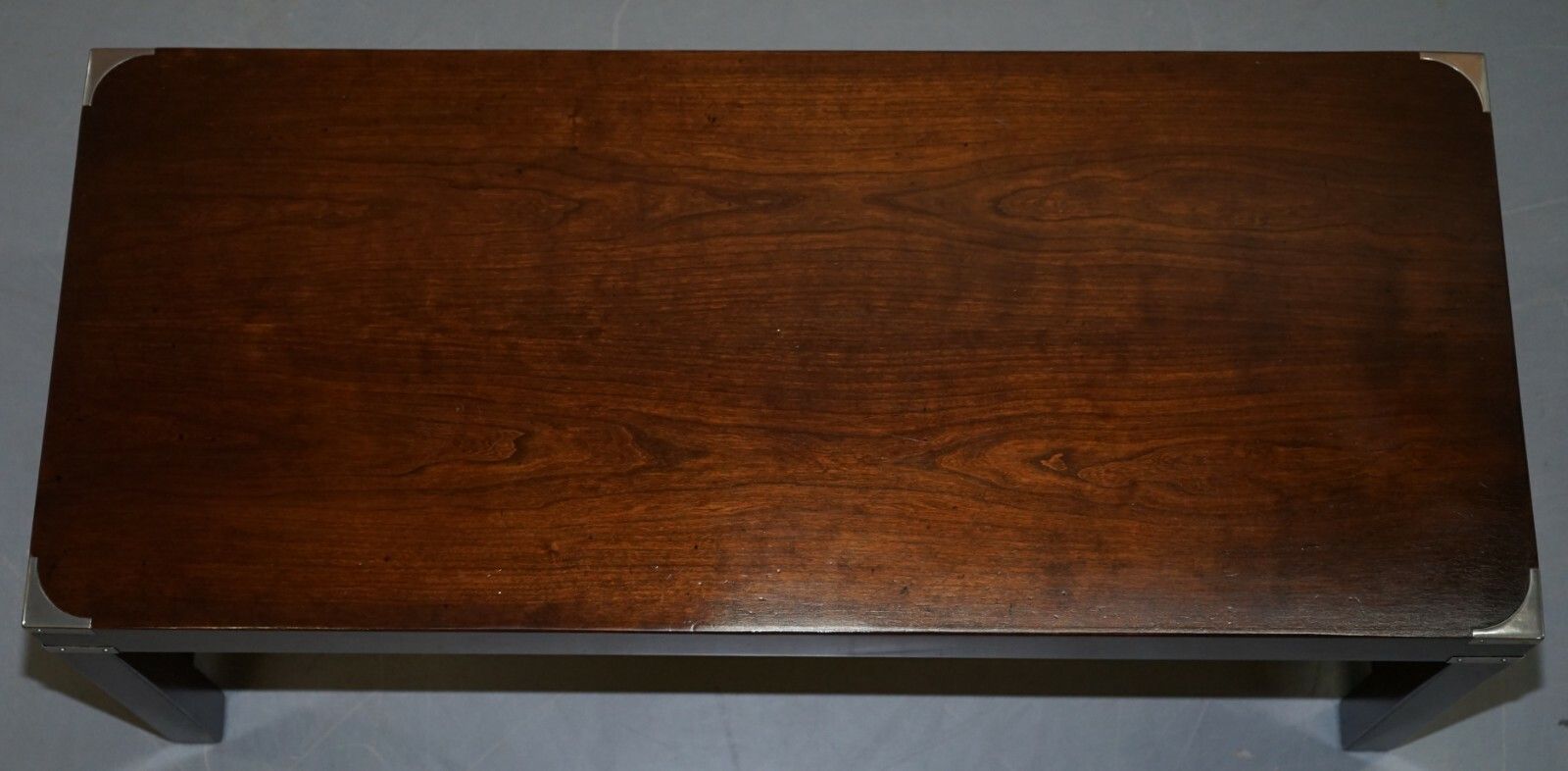Luxury Rrp £2400 Kennedy Harrods London Military Campaign Coffee Cocktail Table photo Furniture