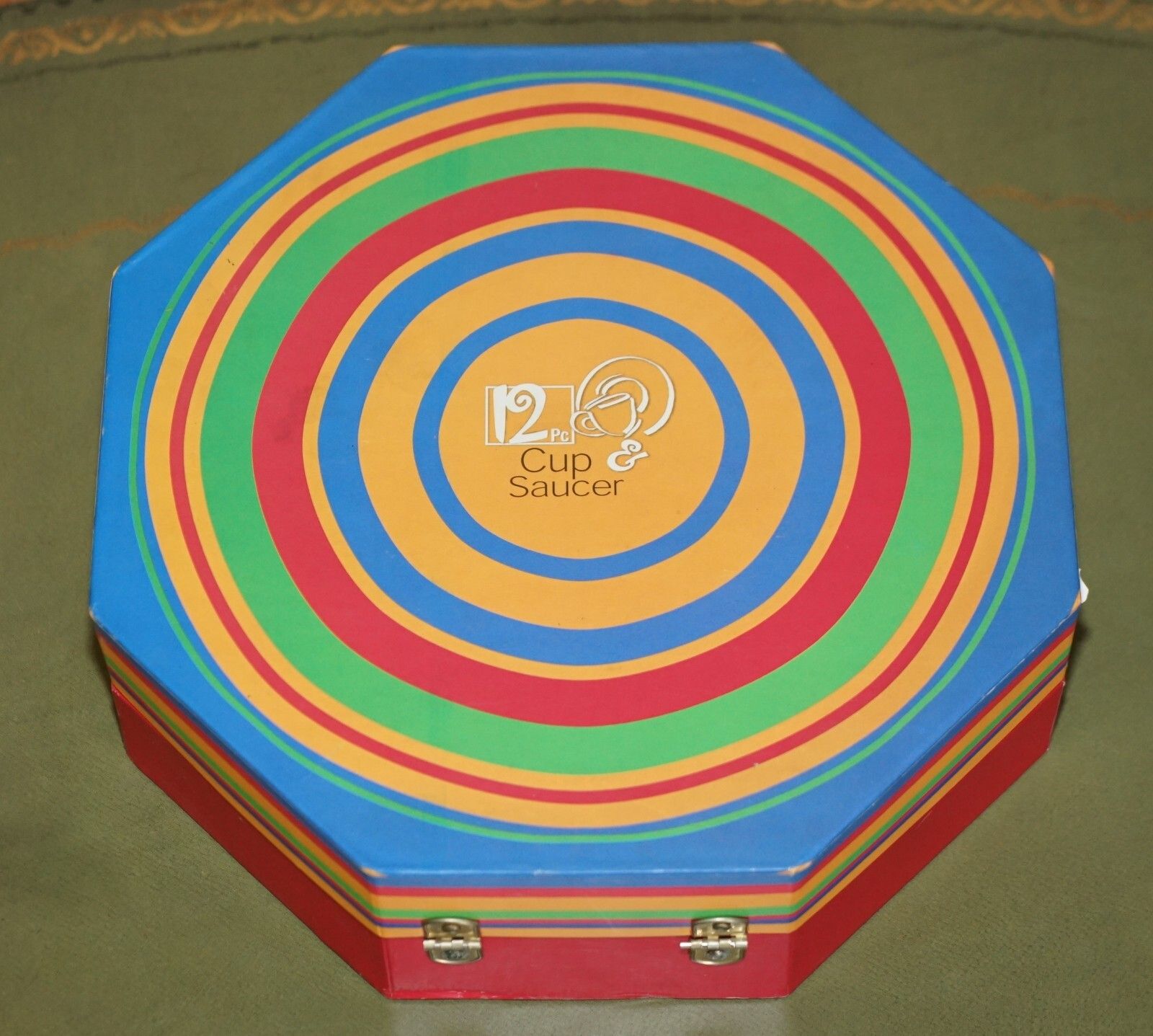 photo buy Rrp £2550 Luxury Vintage Six Person Fortnum & Mason Wicker Picnic Hamper Crystal