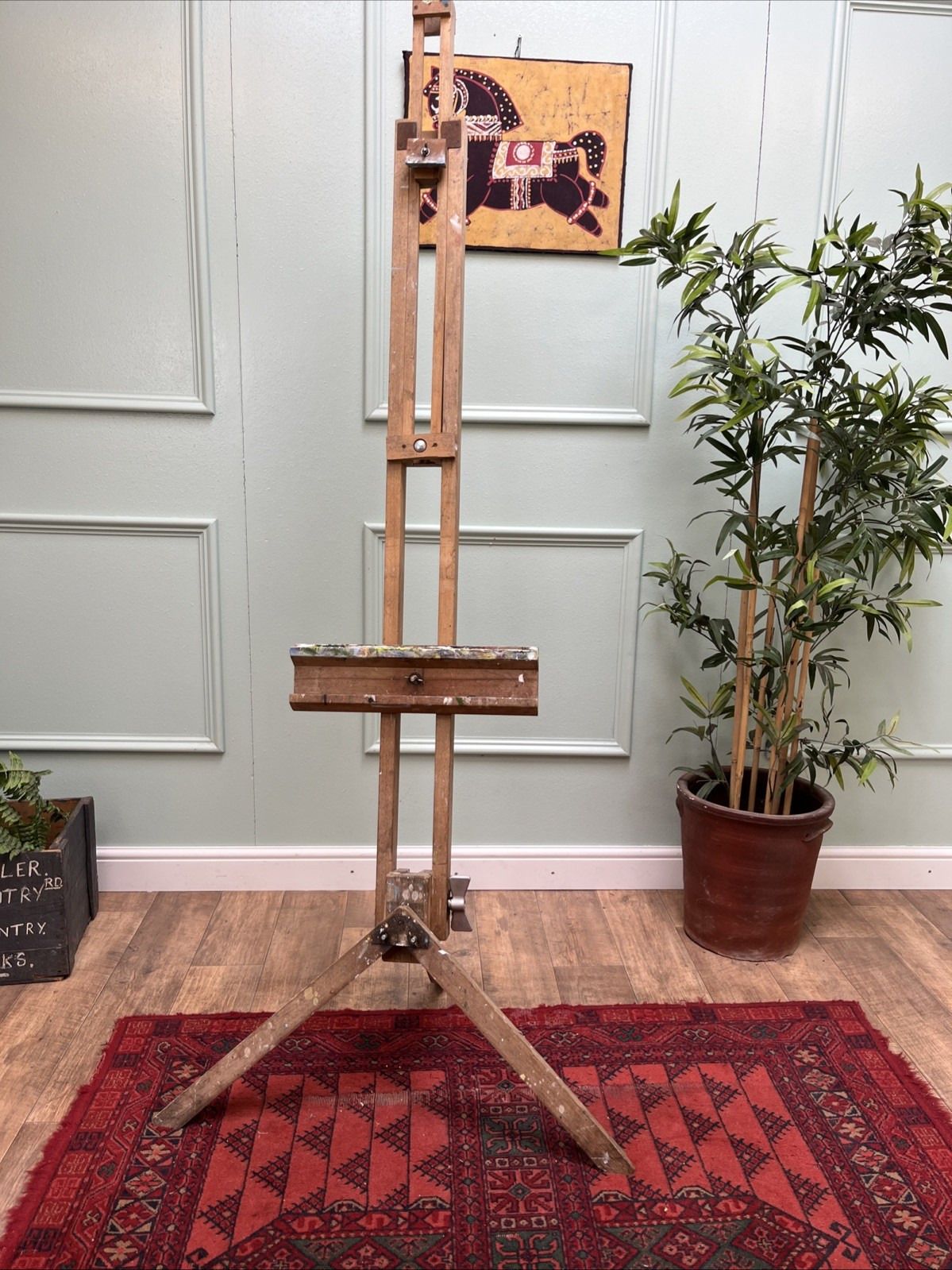 Superior Quality Large Vintage Windsor And Newton Easel, Art, Painting, Display