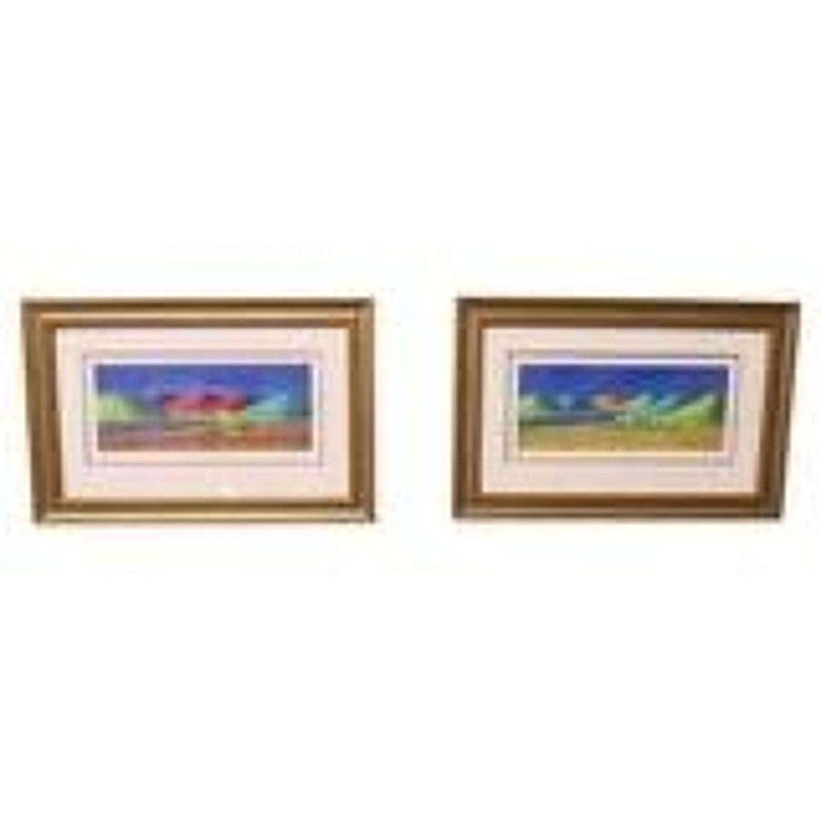 Cirque De St Amand II & III, Numbered Prints By Stella Parslow