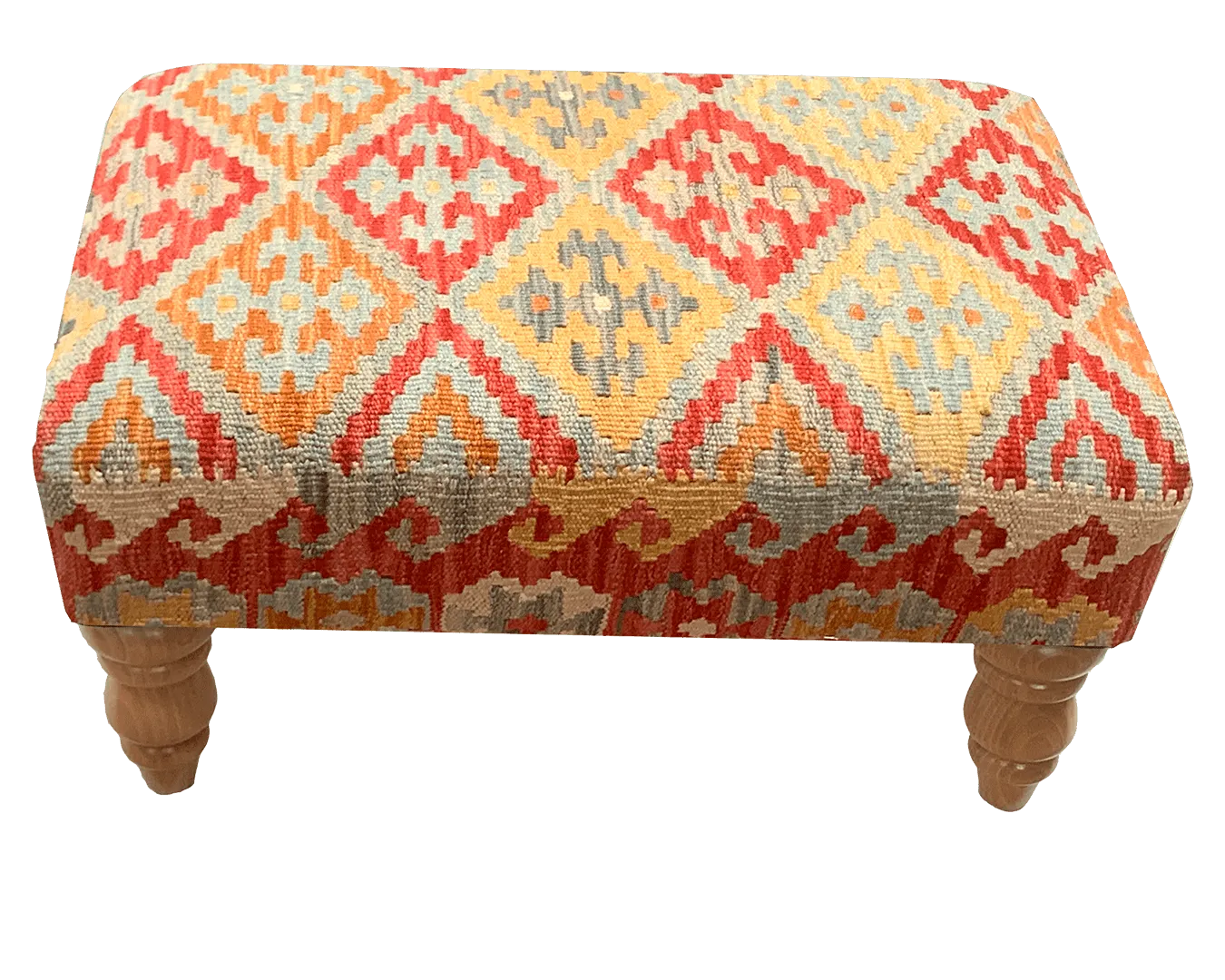 Kilim Stool 60cmsx40cms, Boho photo furniture