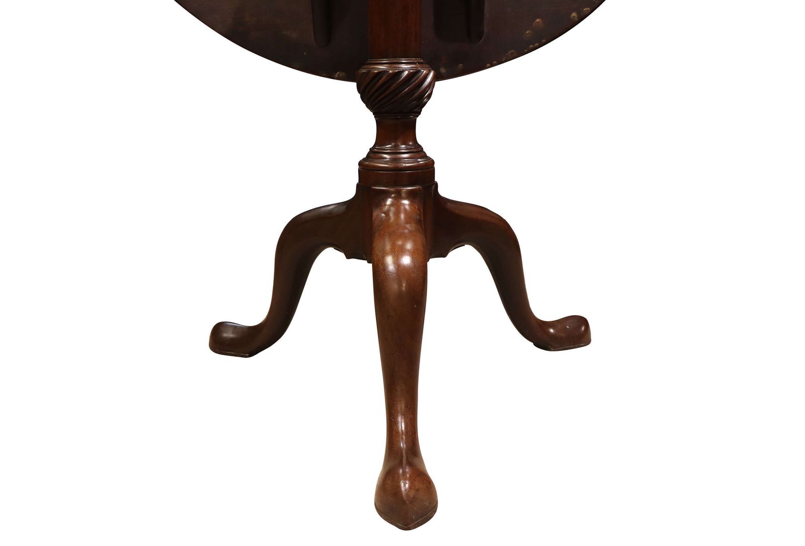 George III Mahogany Tilt Top Tripod Table, Circa 1770 photo Furniture