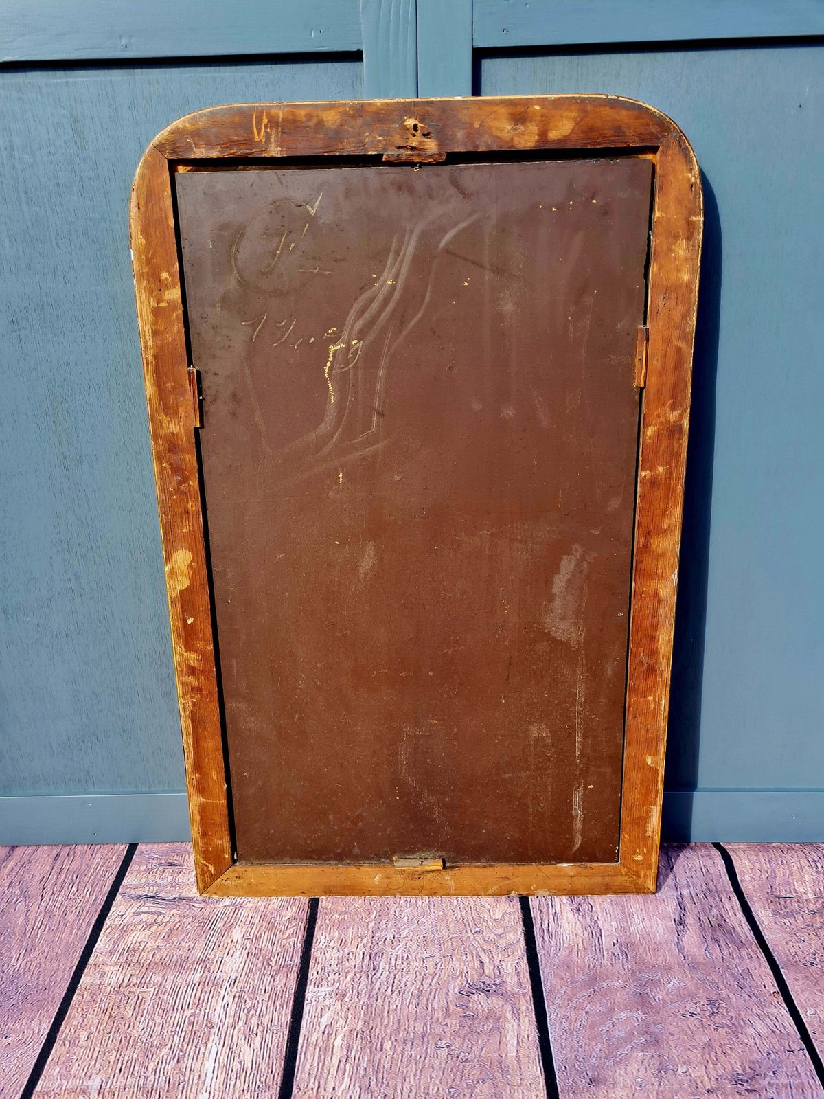 Antique 19th Century French Louis Philippe Style Wall Mirror photo buy