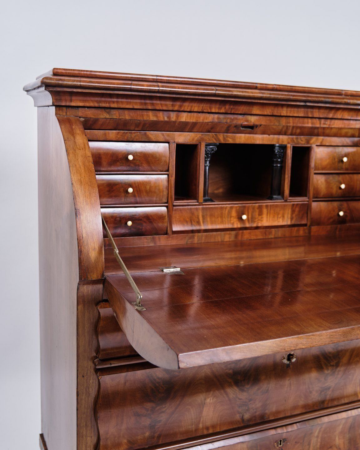 Chatol   3 Drawers   Hand Polished Mahogany   Danish Cabinet Maker   1820s photo furniture