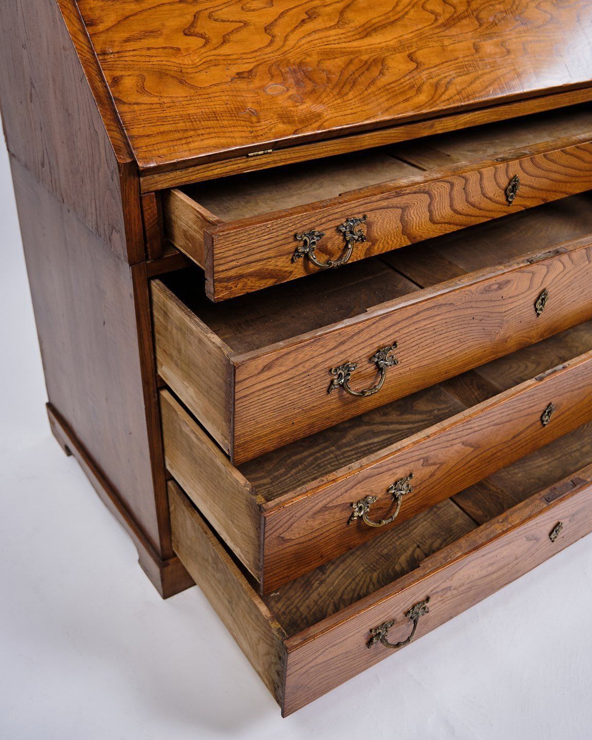Chatol – Oak / Elm & Brass – Louis Seize Style – Circa 1840 photo buy
