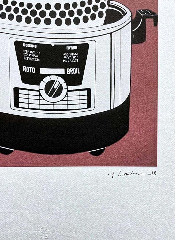 Roy Lichtenstein, "Roto Broil", 1990s, Silk Screen photo Art