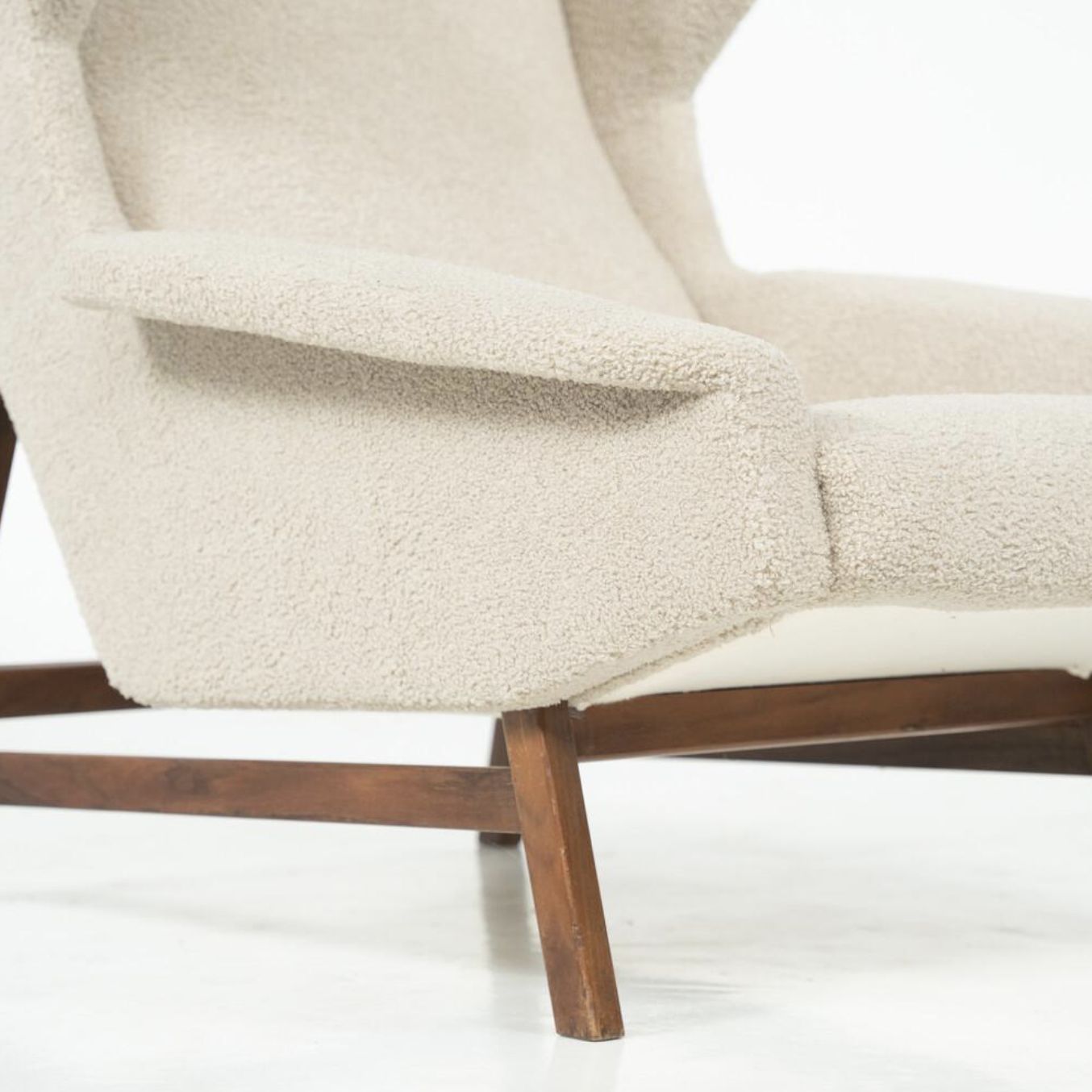 Mid Century Modern Armchair 877 By Gianfranco Frattini For Cassina photo vintage