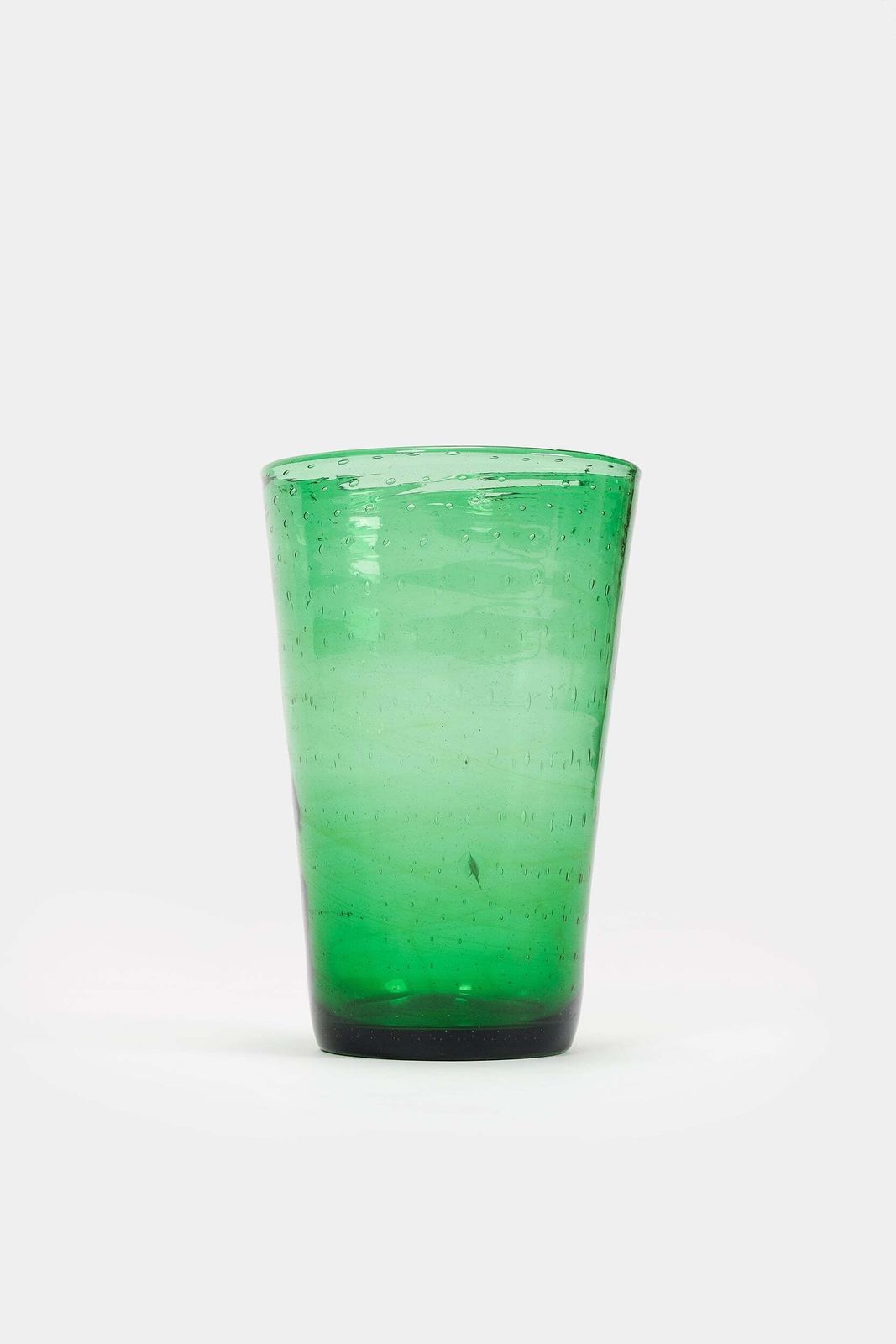 Vetro Verde D'empoli, Big Vase, Italy, 50s photo for sale