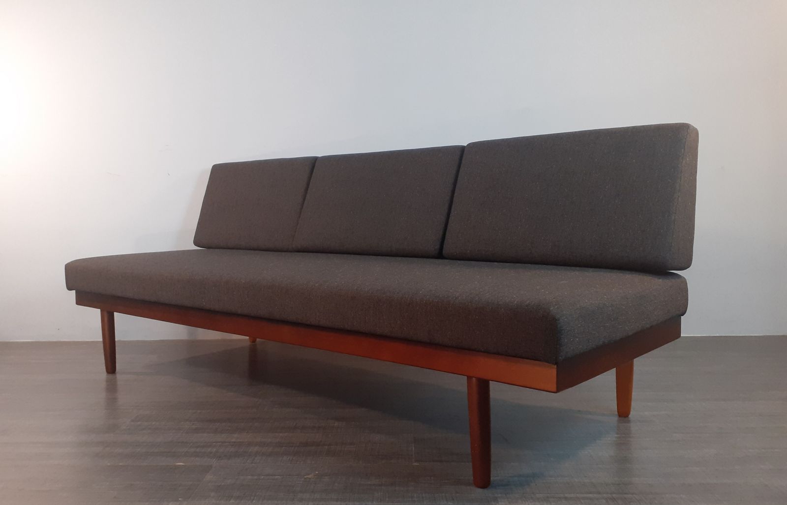 Furniture Pair Of Svane Daybeds And Corner Table In Teak Designed By Ingmar Relling,  Scandinavian Mid Century 1960s photo