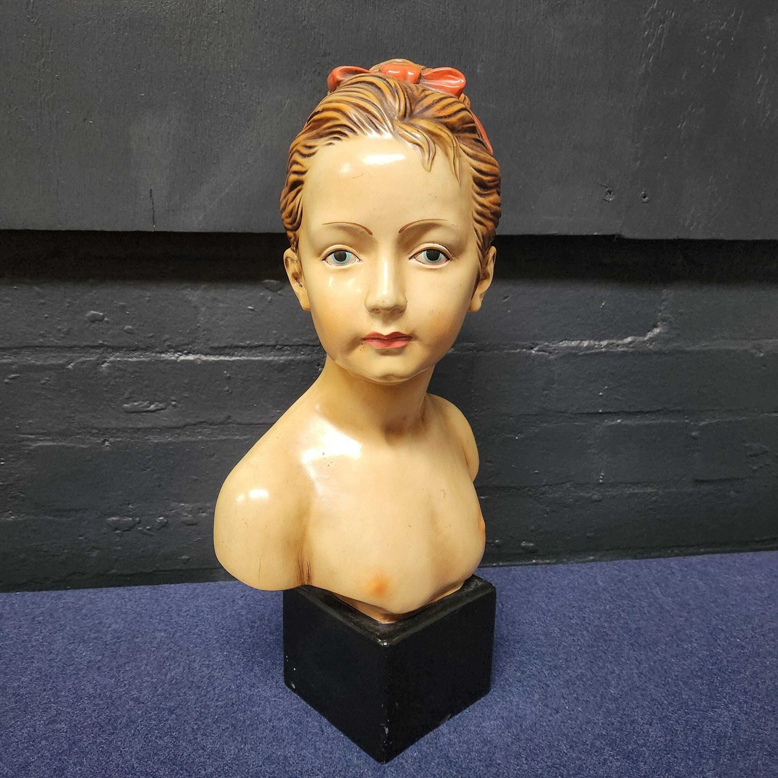Early 20th Century French Bust Of A Child photo furniture