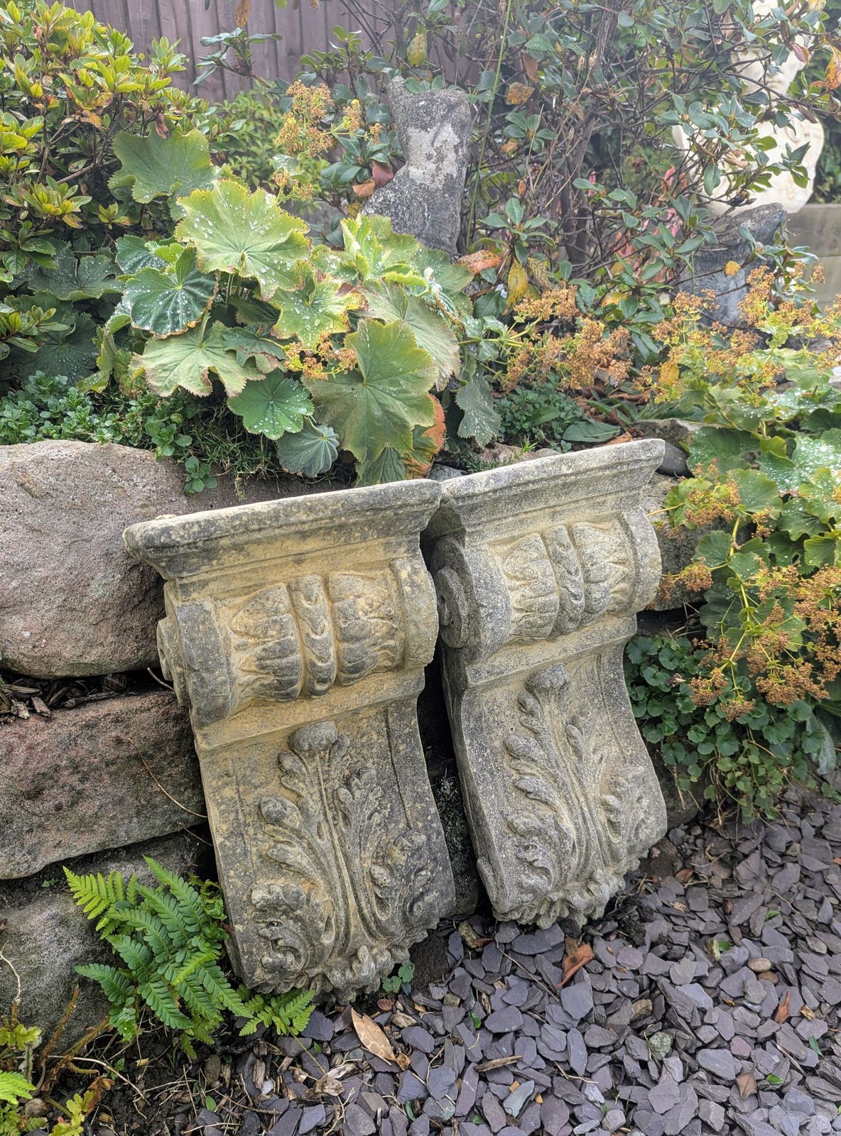 Italian Style English Stone Corbels   Delivery Available 0271.