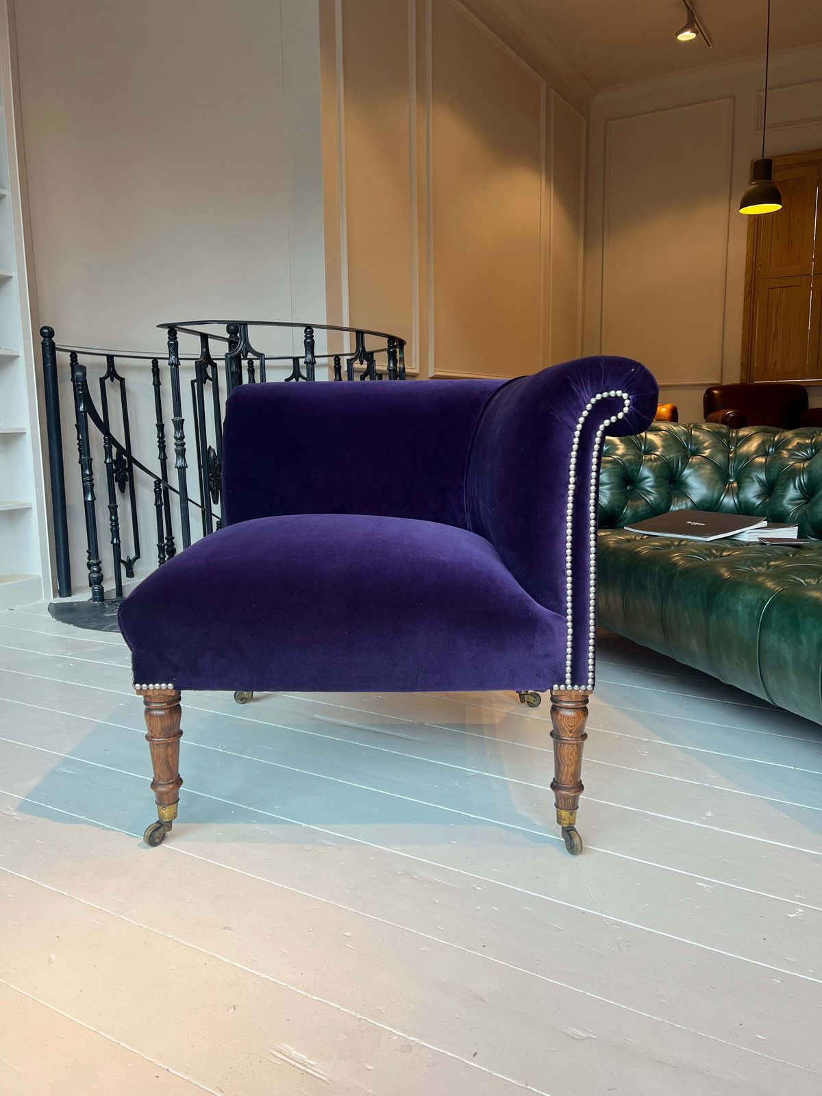 Beautifully Restored 19thc Miles & Edward’s Corner Chair photo furniture