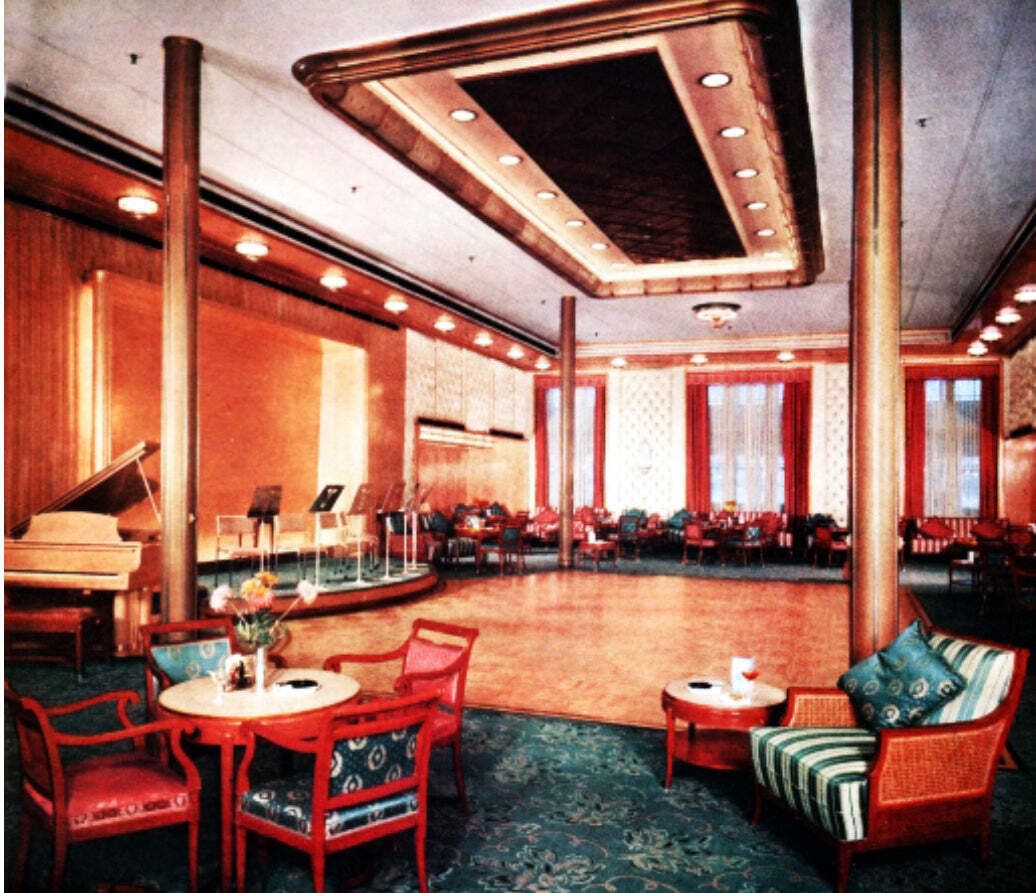 photo furniture A Very Special Piece Features In James Bond’s Diamonds Are Forever From The Cunard White Star Line Queen Elizabeth Ballroom