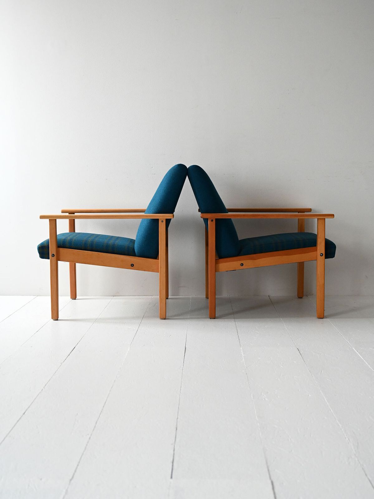Pair Of Armchairs By Svein Bjørneng