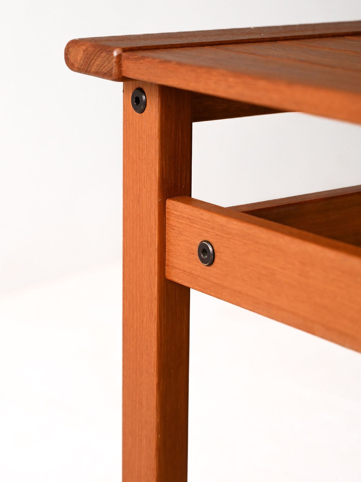 Scandinavian Teak Bench From The 1960s photo vintage