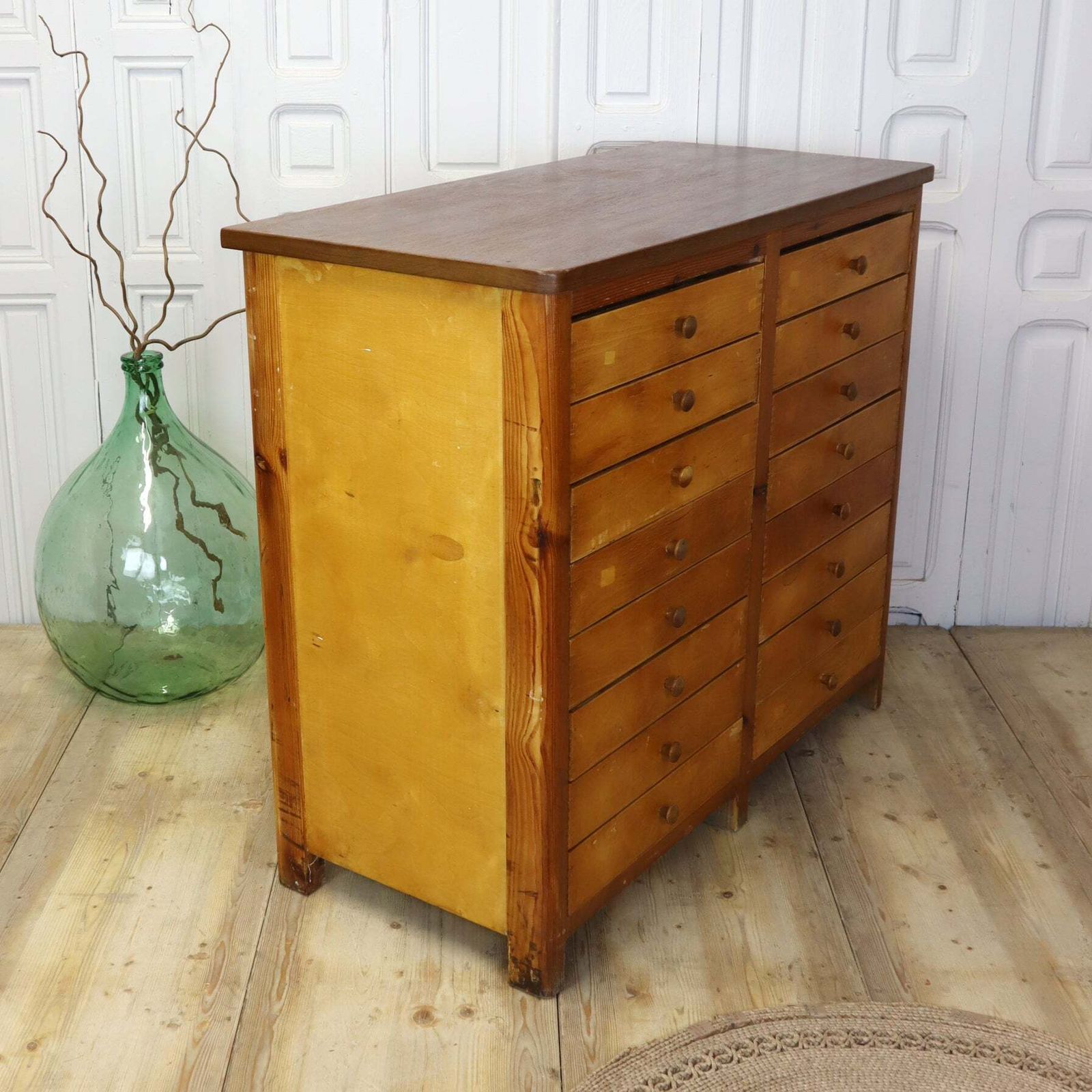 photo furniture Vintage Shop Haberdashery Chest Of Drawers
