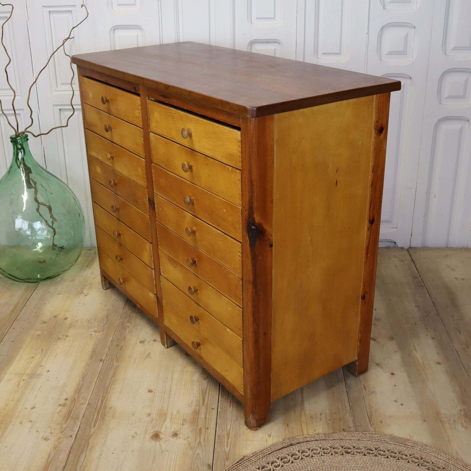 photo buy Vintage Shop Haberdashery Chest Of Drawers