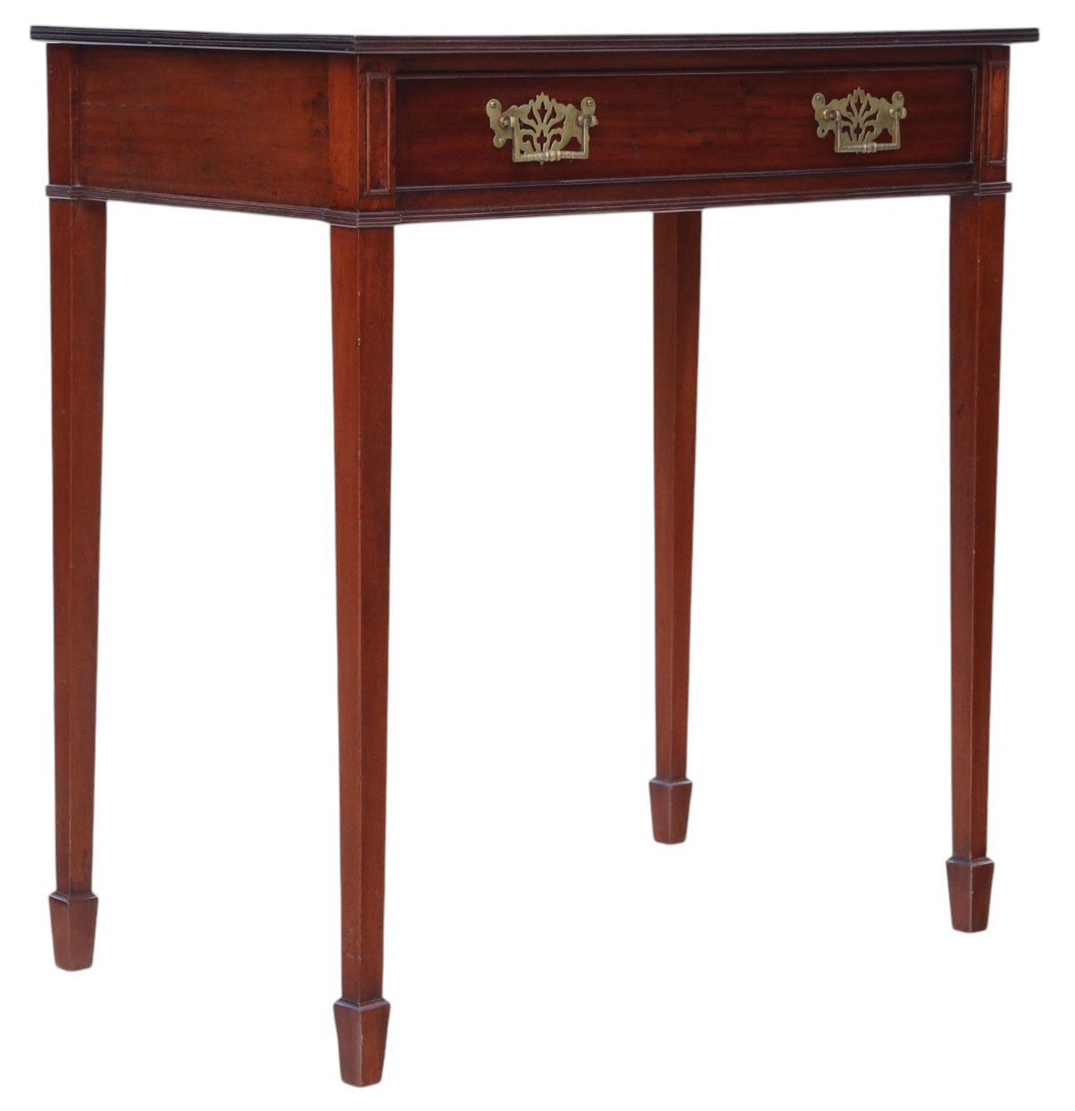Antique Georgian Revival Mahogany Writing Desk C.1880–1900 – Fine Quality, Dressing Table photo for sale