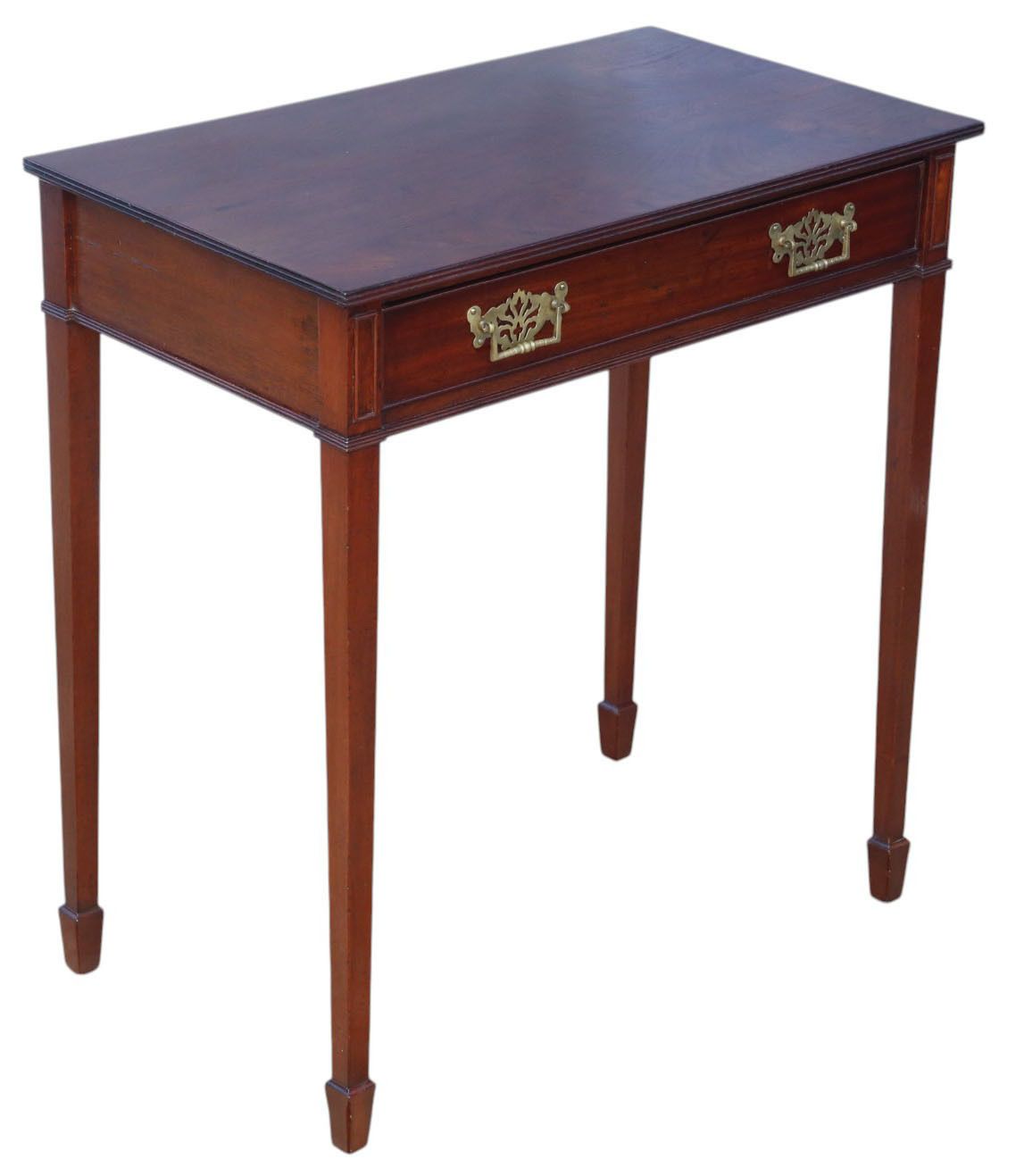 Antique Georgian Revival Mahogany Writing Desk C.1880–1900 – Fine Quality, Dressing Table photo Furniture