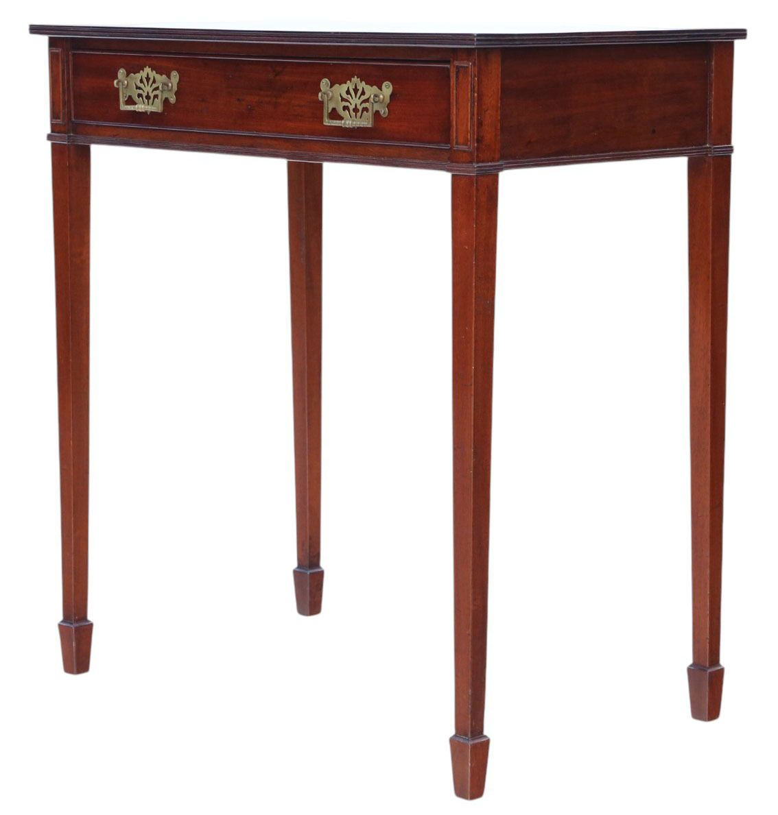 Antique Georgian Revival Mahogany Writing Desk C.1880–1900 – Fine Quality, Dressing Table photo vinterior